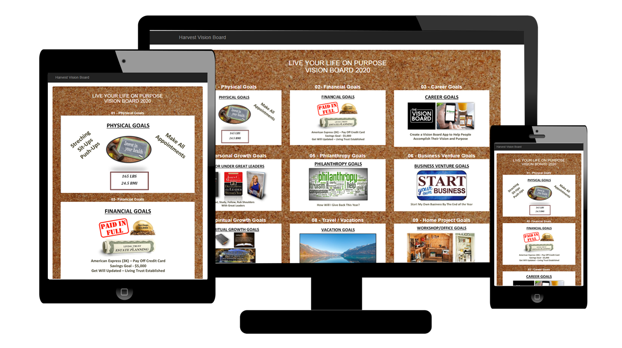 Harvest Vision Board App Harvest Integrity Systems Inc Harvest Vision Board App Harvest Integrity Systems Inc